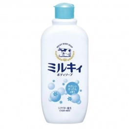 Молочное увлажняющее жидкое мыло для тела с ароматом цветочного мыла «Milky Body Soap» 300 мл, флакон с крышкой