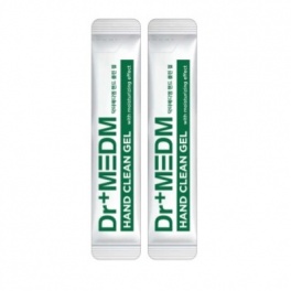 Гель очищающий для рук "Dr+MEDM" с антибактериальным и увлажняющим эффектом (спиртосодержащий) 30 стиков по 4 мл 