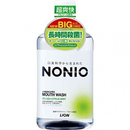 Ежедневный зубной ополаскиватель "Nonio" с длительной защитой от неприятного запаха (аромат цитрусовых и мяты) 1000 мл 