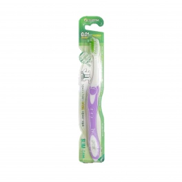 Зубная щетка "JIT" c тонкими щетинками и эргономичной ручкой (с экстрактом зеленого чая, мягкая)