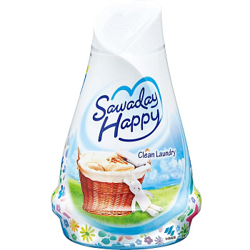 Освежитель воздуха для комнаты Sawaday Happy «Clean Laundry» (гелевый) 120 г 