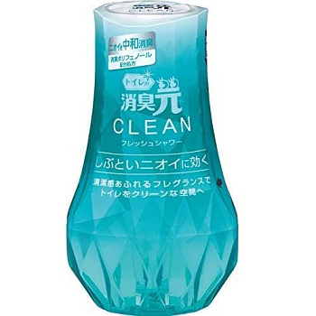 Жидкий дезодорант "Shoshugen Clean" для туалета с ароматом свежести (против стойких запахов) 400 мл 
