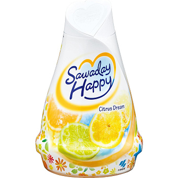 Освежитель воздуха для комнаты Sawaday Happy «Citrus Dream» (гелевый) 120 г