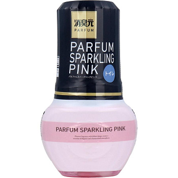 Жидкий дезодорант "Shoshugen" для туалета с парфюмированным ароматом Parfum Sparkling Pink 400 мл 