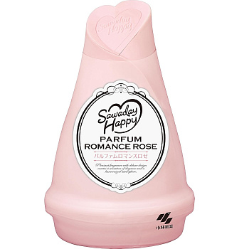 Освежитель воздуха для комнаты Sawaday Happy «Parfum Romance Rose» (гелевый) 120 г 