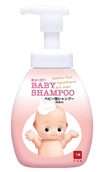 Детский шампунь-пенка для мытья волос с первых дней жизни "QP Baby Shampoo" 350 мл
