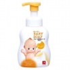 Увлажняющая молочная детская пенка "2 в 1" для мытья волос и тела с первых дней жизни ("Без слез") "QP Baby Soap" 400 мл, дозатор