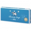 Молочное освежающее мыло с прохладным ароматом жасмина «Beauty Soap» синяя упаковка, кусок 85 г × 6 шт. 