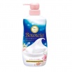 Сливочное жидкое мыло "Bouncia" для рук и тела с ароматом роскошного букета 480 мл, дозатор