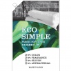 Концентрированный кондиционер "Eco simple" для белья (без красителей, ароматизаторов, силикона, антибактериальных компонентов) 900 мл, мягкая упаковка с крышкой 