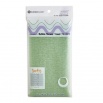 Мочалка для тела с плетением «Сетка» и текстурными нитями "Bubble Shower Towel" (средней жёсткости) размер 28 см х 100 см 