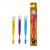 Зубная щетка "MashiMaro Kids" для ДЕТЕЙ от 5 лет со сверхтонкими щетинками двойной высоты и АНАТОМИЧЕСКОЙ ручкой (мягкая)