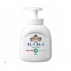 Жидкое мыло для рук "KireiKirei" с антибактериальным эффектом с маслом розмарина для всей семьи с фруктово-цитрусовым ароматом 250 мл  (дозатор)