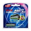 Запасные кассеты с тройным лезвием для станка Feather F-System "MR3 Neo" 9 шт