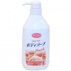 Крем-мыло для тела с экстрактом листьев персика (смягчающее) 550 мл, дозатор