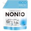 Ежедневный зубной ополаскиватель "Nonio" с длительной защитой от неприятного запаха (аромат трав и мяты) 950 мл, сменная упаковка с крышкой 