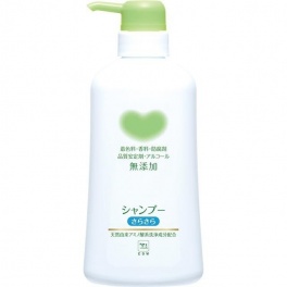 Шампунь для волос «Гладкость и чистота» с натуральными ингредиентами без добавок серия «Mutenka» 550 мл, дозатор