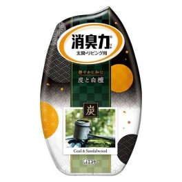 Жидкий освежитель воздуха для комнаты "SHOSHU-RIKI" (с легким ароматом угля и сандалового дерева) 400 мл