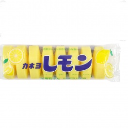 Душистое туалетное мыло "Kaneyo Lemon" с маслом лимона (для лица и тела) / кусок 45 г х 8 шт. 