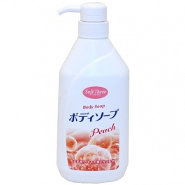 Крем-мыло для тела с экстрактом листьев персика (смягчающее) 550 мл, дозатор