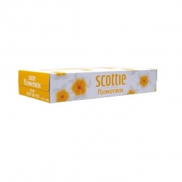 Салфетки Crecia "Scottie Flowerbox" двухслойные 1 упаковка