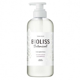Ботанический шампунь "Bioliss Botanical" для непослушных волос с органическими экстрактами и эфирными маслами «Гладкость и выпрямление» (1 этап) 480 мл 