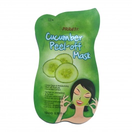 Очищающая маска-пленка "Prreti" для лица с экстрактом огурца "Cucumber Peel-off Mask" 10 мл 