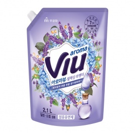 Антибактериальный ароматизирующий кондиционер "Aroma Viu Mediterranean Lavender" - средиземноморская лаванда МУ 2,1 л