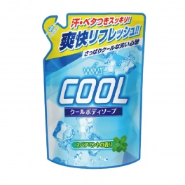 Охлаждающее мыло для тела "Wins Cool body soap" с ментолом и ароматом мяты для мужчин и женщин МУ 400 мл
