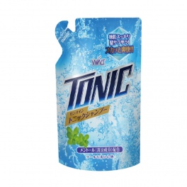 Охлаждающий шампунь 2 в 1 с кондиционером-тоником "Wins rinse in tonic shampoо" 400 мл, мягкая упаковка