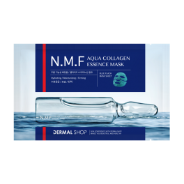 Фольгированная коллагеновая маска для лица с аминокислотами, витаминами, пептидами и натуральным увлажняющим комплексом (NMF) 30 г 