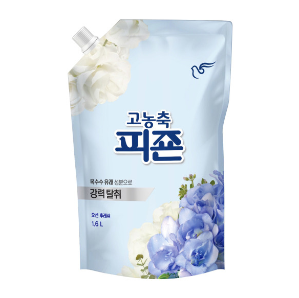 Кондиционер для белья "Rich Perfume Blue Bianca" (парфюмированный супер-концентрат с ароматом «Голубое небо») 1,6 л, мягкая упаковка с крышкой
