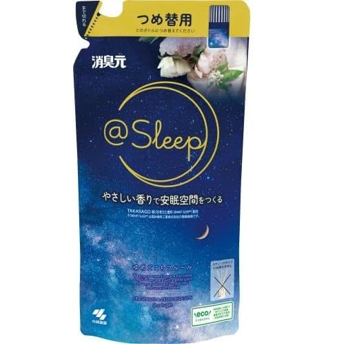 Жидкий дезодорант "Shoshugen @Sleep" для спальни с ароматом свежих цветов (сменная упаковка) 400 мл 