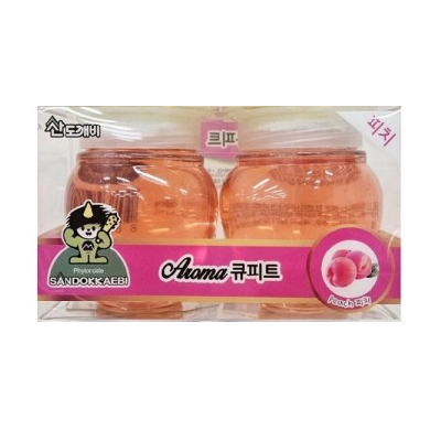 Гелевый освежитель воздуха для комнаты "Aroma Cupid" (желе, персик) 120 г х 2 шт.