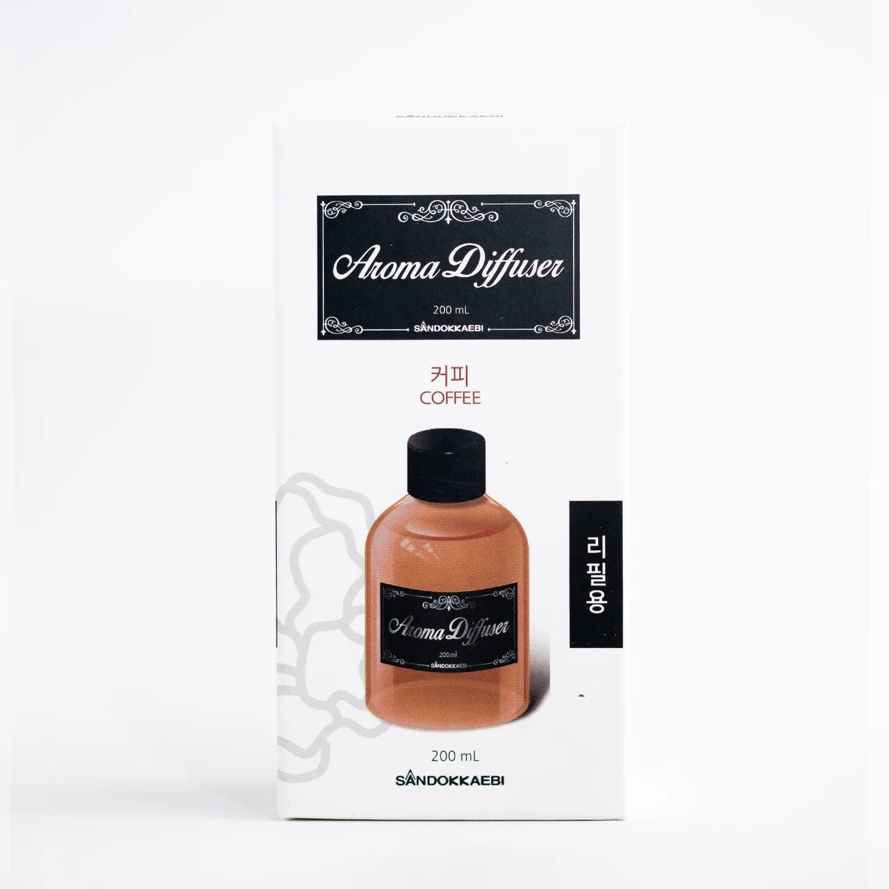 Жидкий освежитель воздуха "Aroma Diffuser" (сменный флакон / кофе) 200 мл 