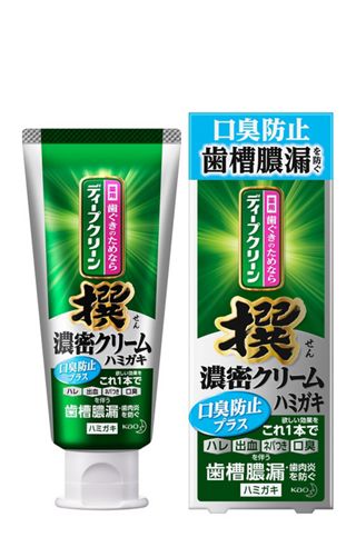 Кремовая безабразивная зубная паста "Deep Clean" защищающая от периодонтита и неприятного запаха для ослабленных зубов и дёсен комплексного действия (восточные травы) 95 г 