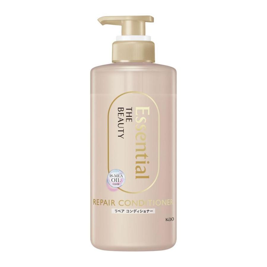 Кондиционер "Essential The Beauty" для повреждённых волос разглаживающий кутикулу "Увлажнение и восстановление" 450 мл 