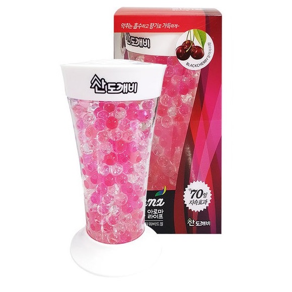Гелевый освежитель воздуха для комнаты "Aroma Life" (бусины, черешня) 150 г