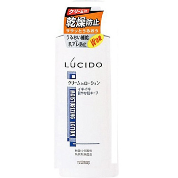 Мужской увлажняющий и освежающий лосьон "Lucido Drying Lotion" с антибактериальным эффектом без запаха, красителей и консервантов 140 мл