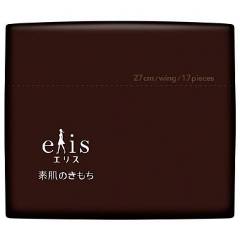 Ультратонкие особомягкие гигиенические прокладки "Elis Ultra Slim Maxi" (с крылышками (Макси) 27 см) 17 шт. 