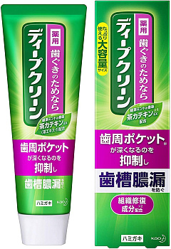 Зубная паста "Deep Clean" комплексного действия для профилактики периодонтита и укрепления дёсен (зелёный чай и цитрус) 160 г