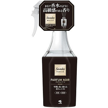 Освежитель-спрей "Sawaday" для пространства и текстиля (с ароматом «Parfum Noir») 250 мл, флакон с распылителем 