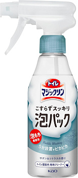 Моющее и чистящее средство "Magicclean" для туалета (спрей для удаления и предотвращения загрязнений в чаше унитаза / мыло и цитрус) 300 мл