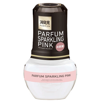 Жидкий дезодорант "Oheyano Shoshugen" для комнаты с парфюмированным ароматом Parfum Sparkling Pink 400 мл
