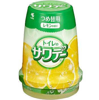 Освежитель воздуха для туалета Sawaday «Lemon» (сменный гелевый блок) 140 г 