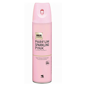 Освежитель-аэрозоль "Shoshugen" для туалета (с ярким ароматом Parfum Sparkling Pink) 280 мл 