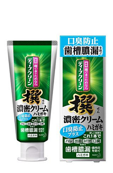 Кремовая безабразивная зубная паста "Deep Clean" защищающая от периодонтита и неприятного запаха для ослабленных зубов и дёсен комплексного действия (восточные травы) 95 г 